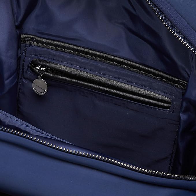 DESIGUAL – Mochila Desigual Simoneta Venice Azul con Corazones Grabados 19WAKA09 - Imagen 7