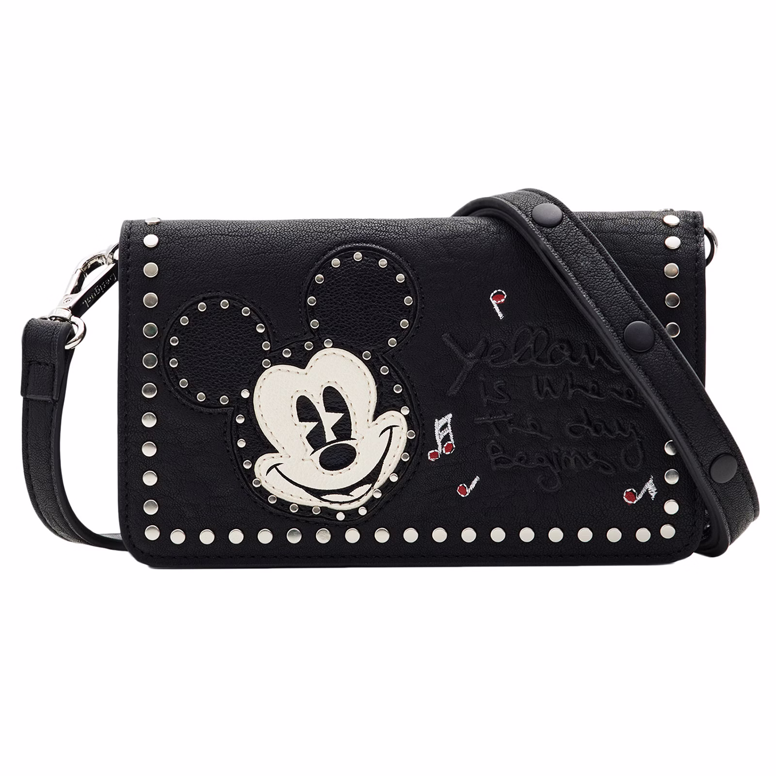 DESIGUAL – Bolso Bandolera Desigual Mini Mickey Rock Magda 24SAYP10/2000 - Imagen 7