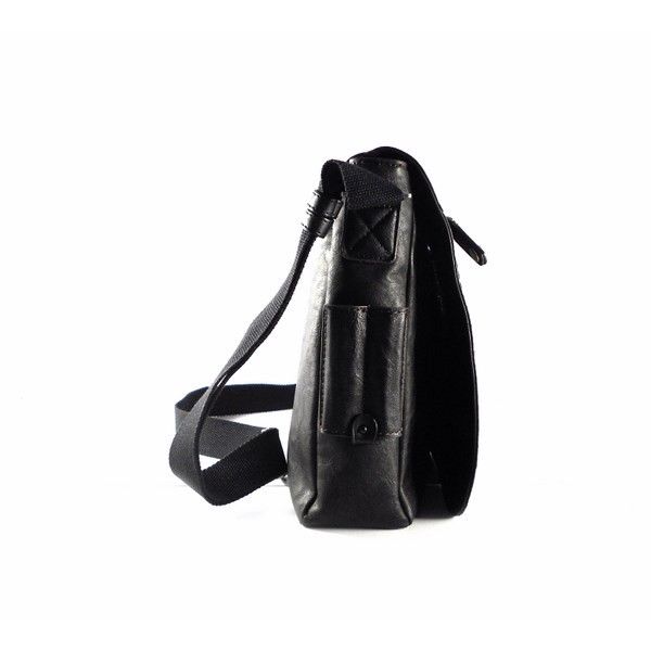 Bolso cartera Messenger hombre para portátil Matties con solapa - Imagen 4