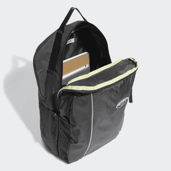 ADIDAS – Mochila Adidas Originals RYV Negra HD9650 29L Unisex Universidad Gym Viaje - Imagen 6