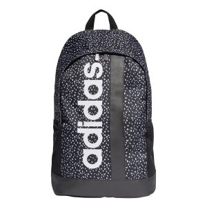 ADIDAS – Mochila Adidas Linear Graphic ED0299 Negra Blanca 22,5 L Unisex