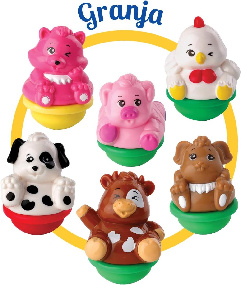 VTECH – ZoomiZooz Animales de la Granja Pack 6 Figuras 1-5 Años - Imagen 9