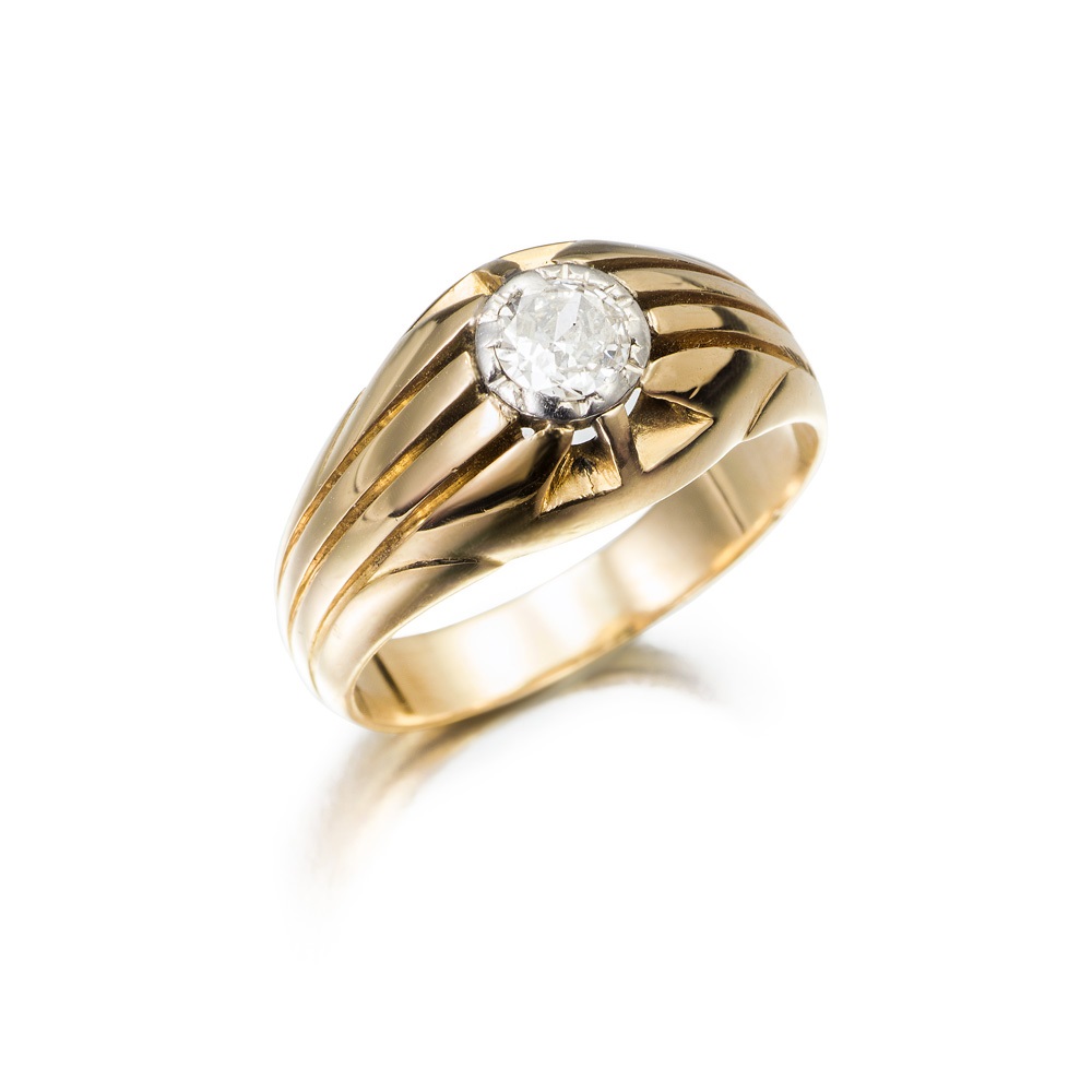 Anillo Solitario Años 50 - Imagen 4