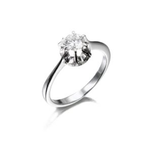 Anillo solitario Años 20