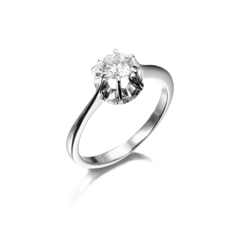 Anillo solitario Años 20