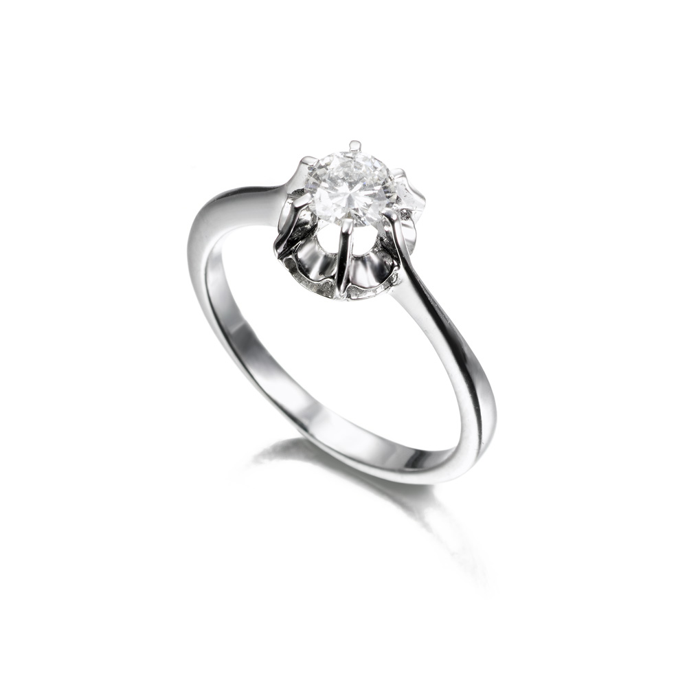 Anillo solitario Años 20 - Imagen 3