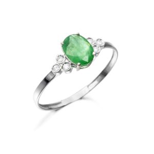 Anillo Elegance Mi Primera Esmeralda