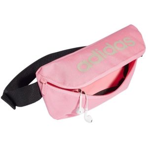 ADIDAS Riñonera Daily Waistbag Unisex Rosa/Negro Talla Única – Bolso Deportivo Compacto y Moderno