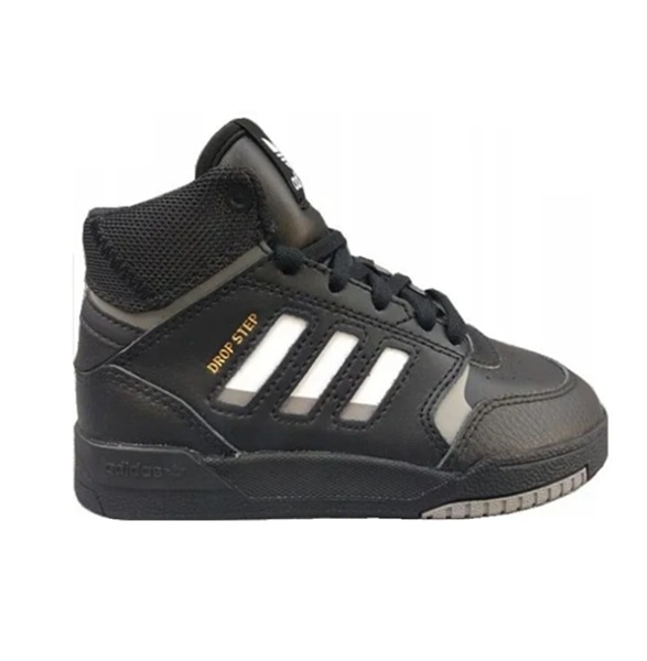 ADIDAS – Botas Deportivas Niños Drop Step C FV3120 – Niño Niña Negras Retro Tallas 29, 34 y 35 – Últimas Rebajadas - Imagen 2