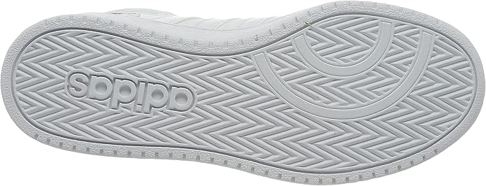 ADIDAS – Zapatillas Mujer Hoops 2.0 Mid Blanca Metalizada Talla 40 2/3 EU - Imagen 6