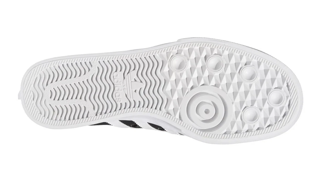Zapatillas adidas Nizza Platform Mid FY2783 Mujer Talla 38 Negro Blanco Plataforma - Imagen 7