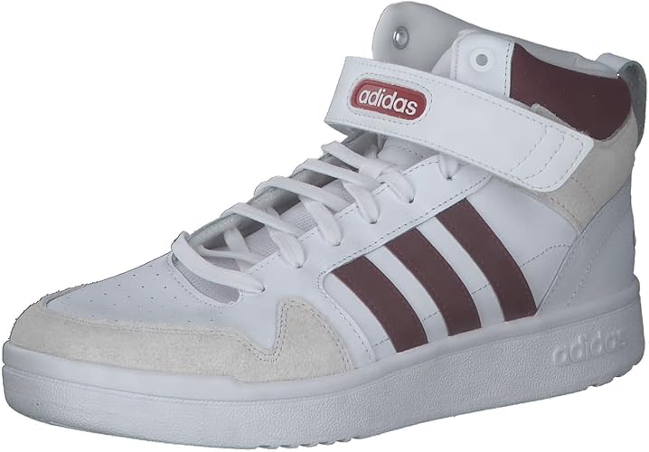 ADIDAS – Originals Postmove Mid Hombre – Zapatillas Blancas Retro con Cierre de Velcro y Estilo Urbano - Imagen 6
