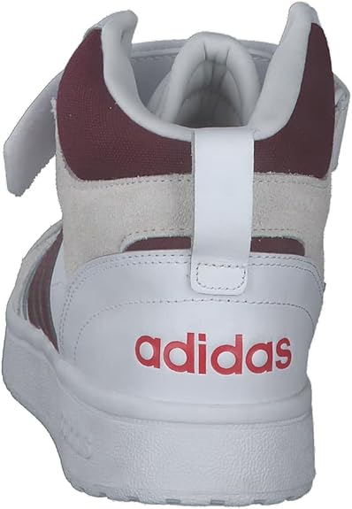 ADIDAS – Originals Postmove Mid Hombre – Zapatillas Blancas Retro con Cierre de Velcro y Estilo Urbano - Imagen 3