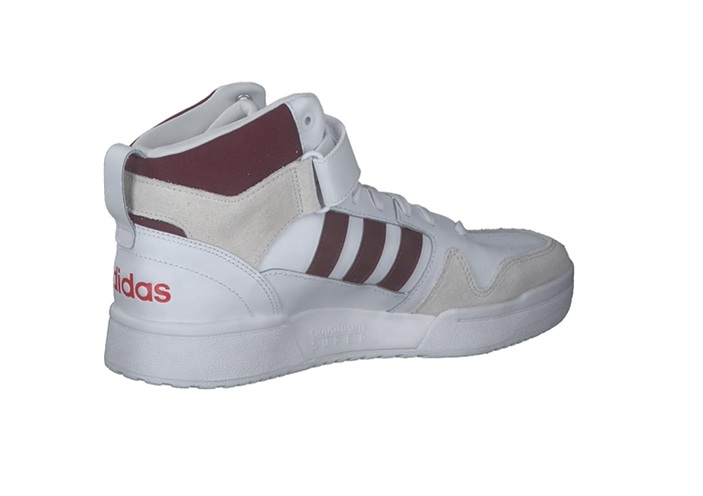 ADIDAS – Originals Postmove Mid Hombre – Zapatillas Blancas Retro con Cierre de Velcro y Estilo Urbano - Imagen 2