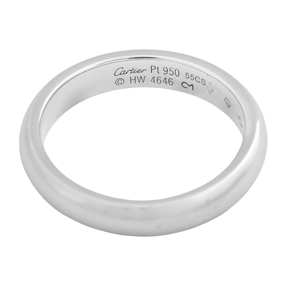 Alianza de platino Cartier 1895 - Imagen 3