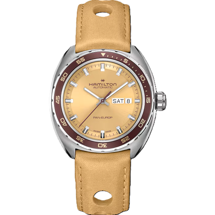 American Classic Pan Europ Day Date Auto 42 mm Ref.-H35435820 - Imagen 2