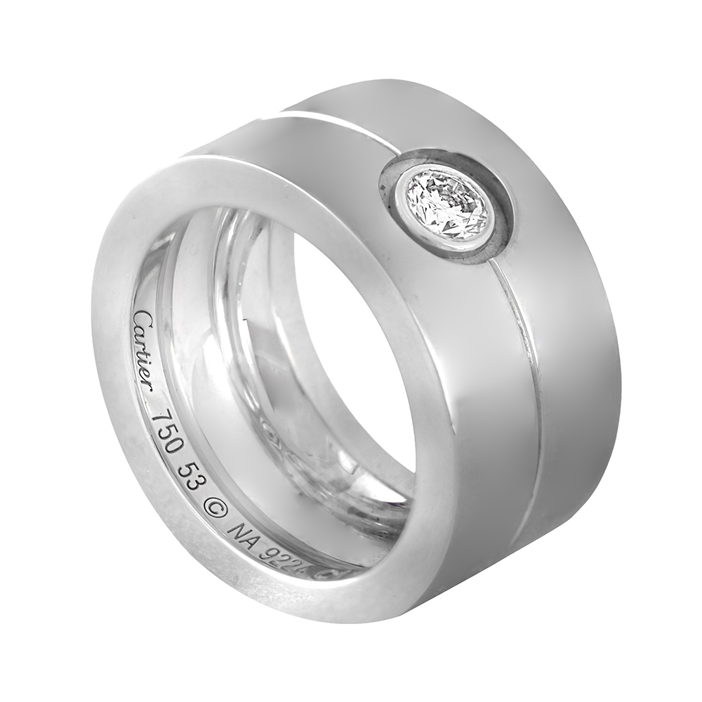 Anillo Cartier High Love Diamond 18k - Imagen 2