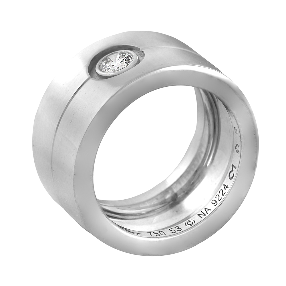 Anillo Cartier High Love Diamond 18k - Imagen 4
