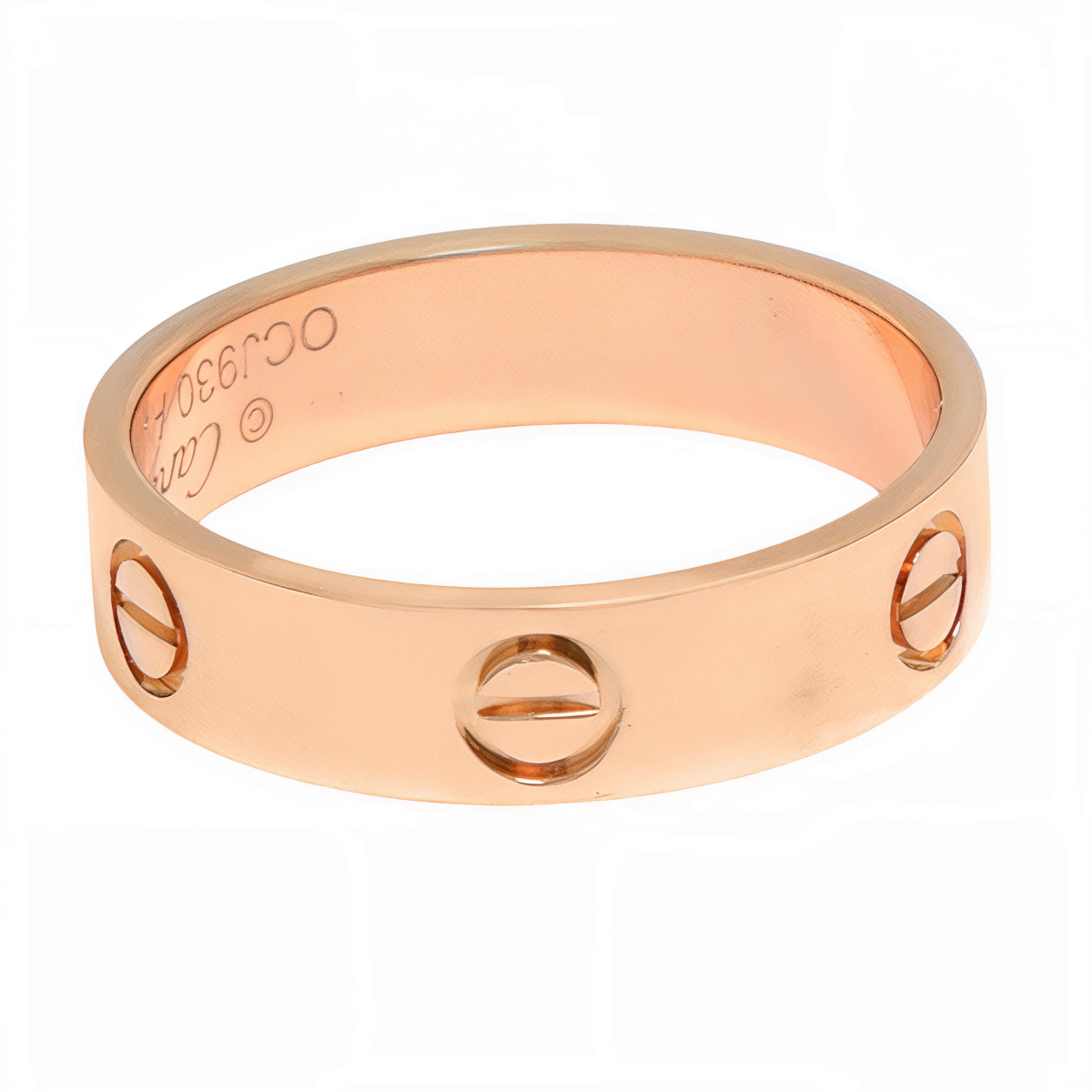 Anillo Love de Cartier Ref:OCJ930 Au750 - Imagen 3