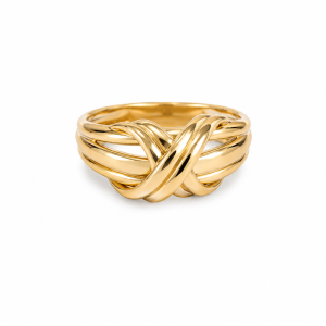Anillo cintage Tiffany & Co. Signature X – circa 1990
