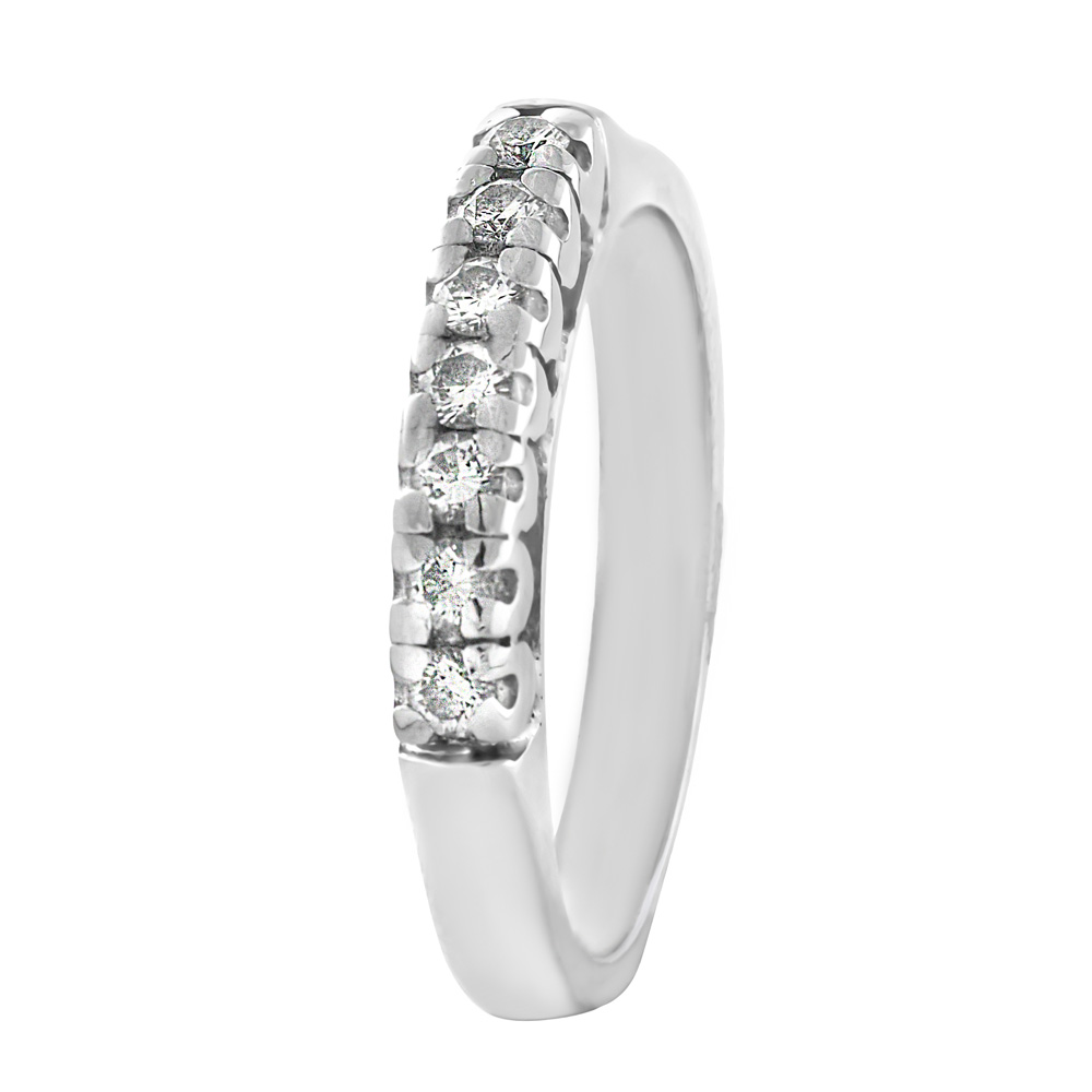 Anillo cinquillo 7 diamantes - Imagen 3