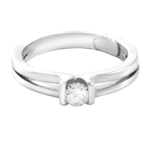 Anillo solitario 0.20cts diamantes