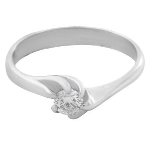 Anillo solitario exclusive 0.30cts