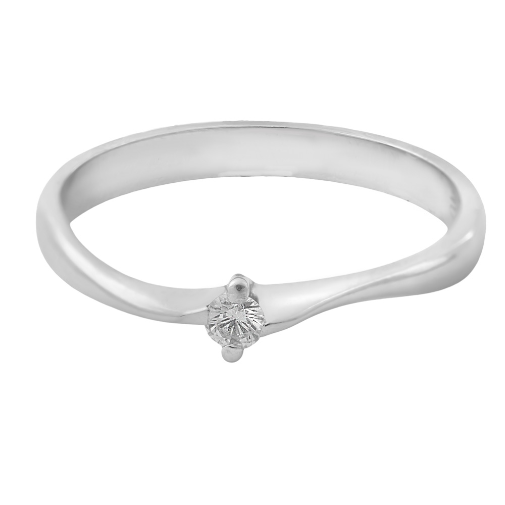 Anillo solitario bigarra 0.10cts