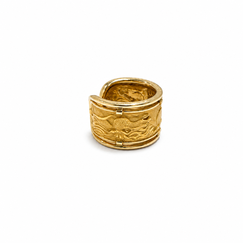 Anillo Beasts de Carrera & Carrera – circa 1990 - Imagen 4