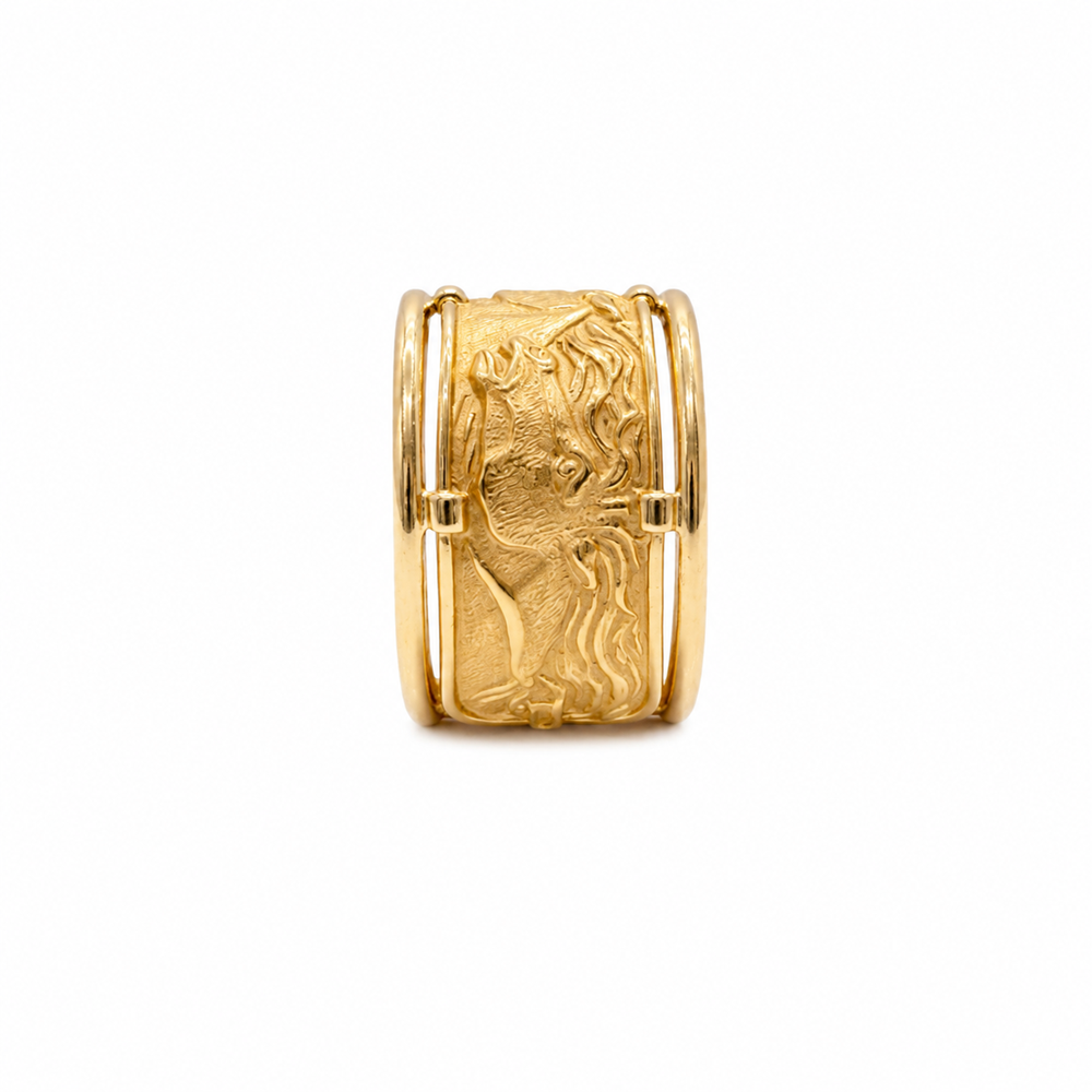 Anillo Beasts de Carrera & Carrera – circa 1990 - Imagen 7