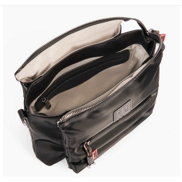 Bolso bandolera acolchado PEPE MOLL negro - Imagen 3