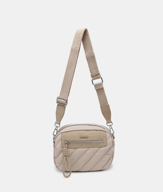 Bolso bandolera Pepe Moll 261106 beige - Imagen 2