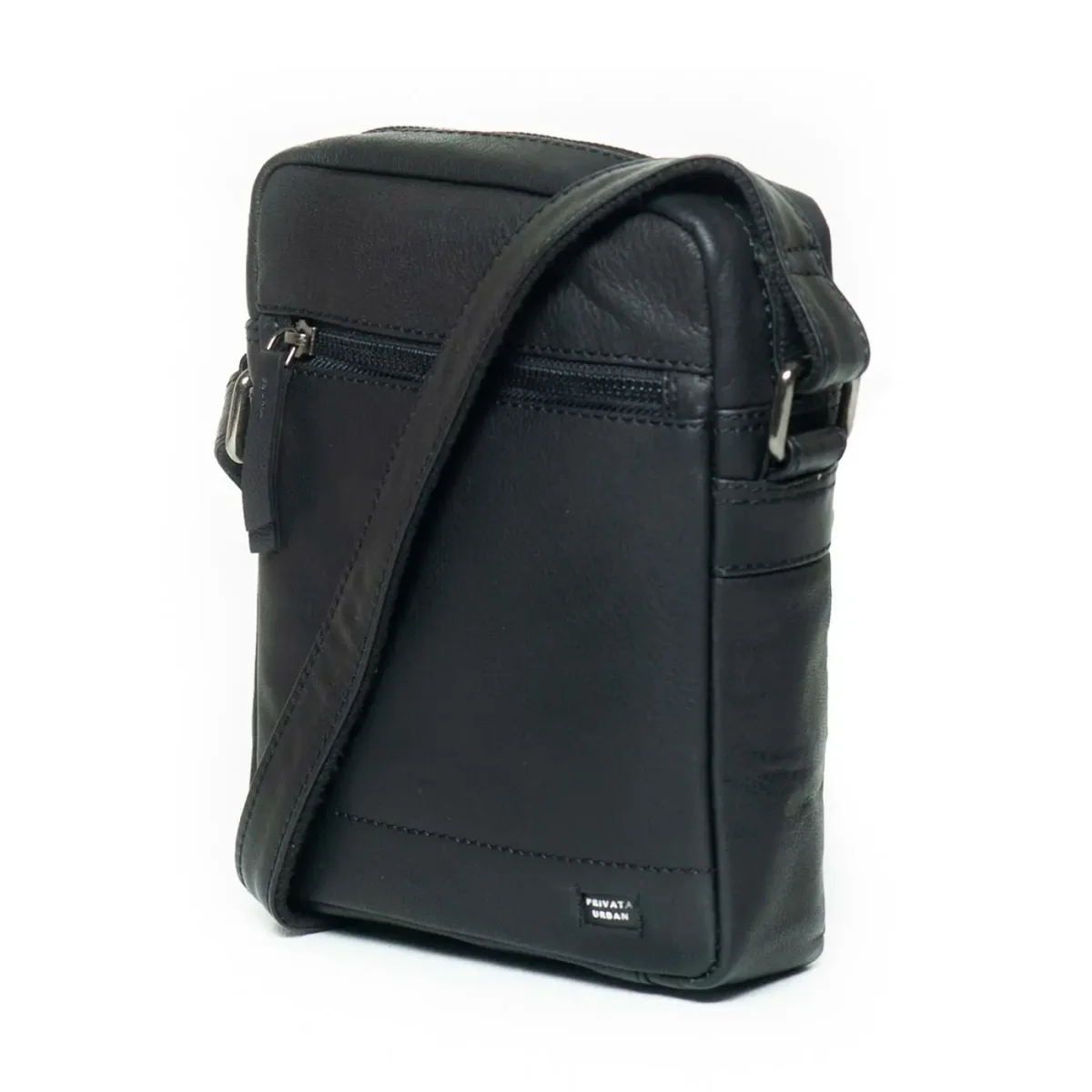 Bolso PRIVATA · Bandolera mediana · Piel cordero · Coleccion Lamb Life · Color Negro - Imagen 4
