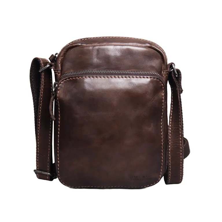 Bolso STAMP · Bandolera Mediana · Piel Lavada · Coleccion Tichi - Imagen 7