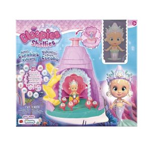 IMC TOYS – Juguetes de Bloopies Shellies Volcán Coralia Muñeca Sirena