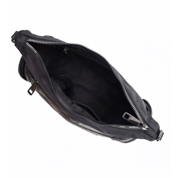 Bolso bandolera pequeña BINNARI Córdoba color negro - Imagen 4