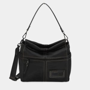 Bolso shopper BINNARI Alina negro