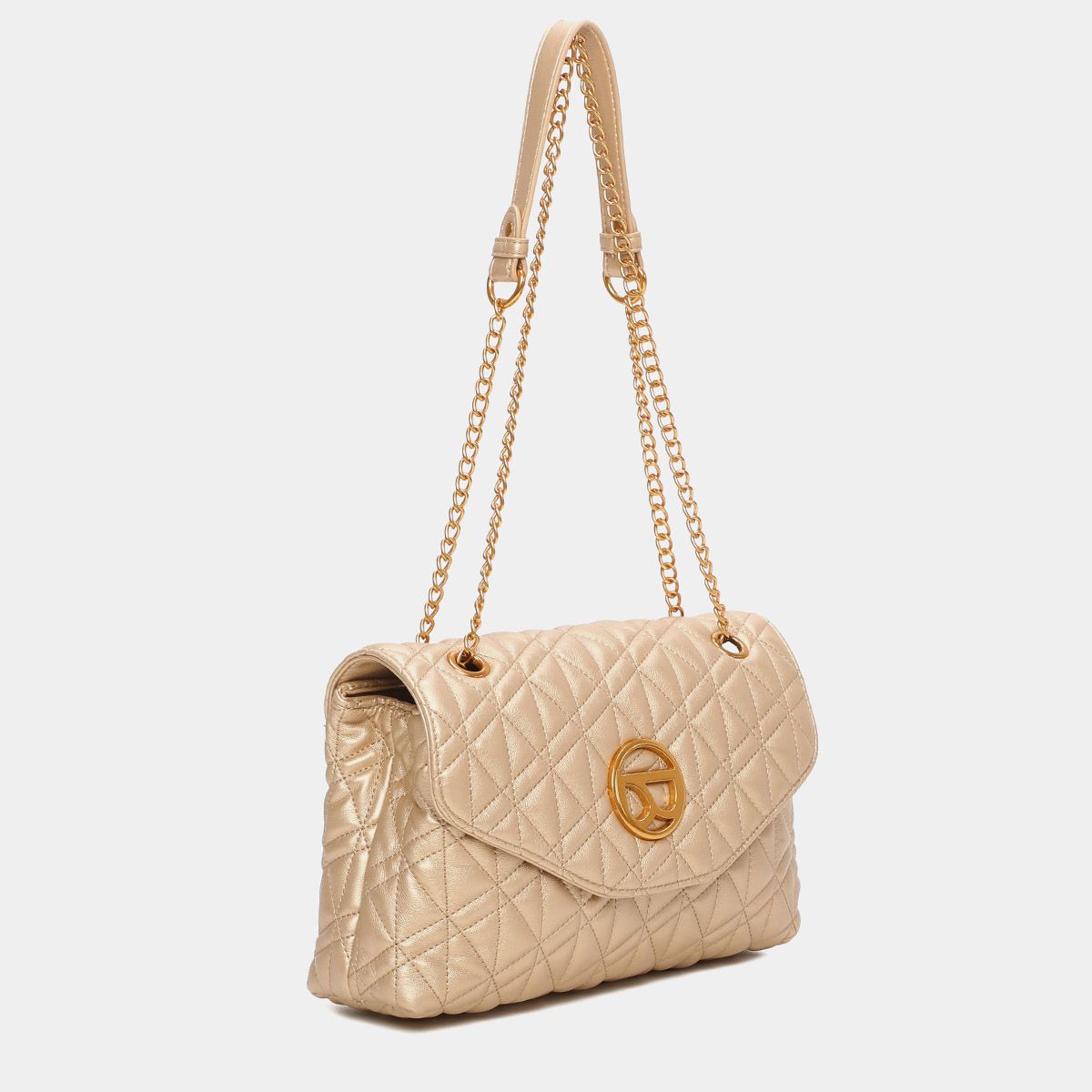 Bolso BINNARI Ella color cava o plata - Imagen 2