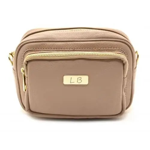 Bolso LB MANUEL GALLARDO · Bandolera en Piel con Bolsillo Frontal - Imagen 4