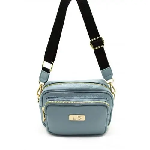 Bolso LB MANUEL GALLARDO · Bandolera en Piel con Bolsillo Frontal - Imagen 5