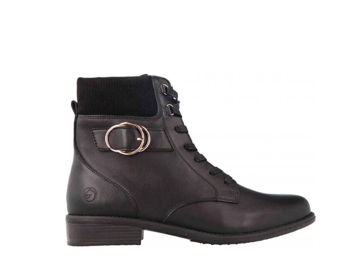 Botines para mujer REMONTE Polene negro - Imagen 2