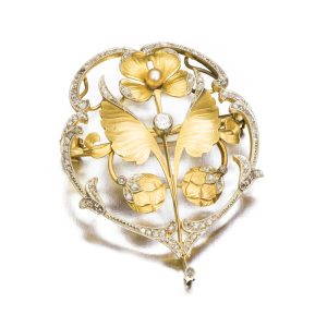 Broche Art Deco Siglo XX