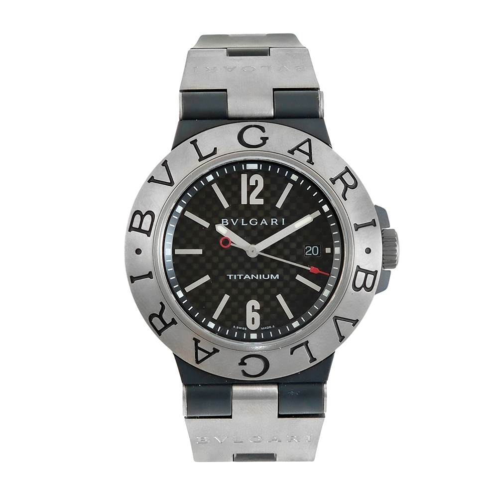 Bulgari Diagono Titanium 44mm ref.- TI 44 TA (juego completo)