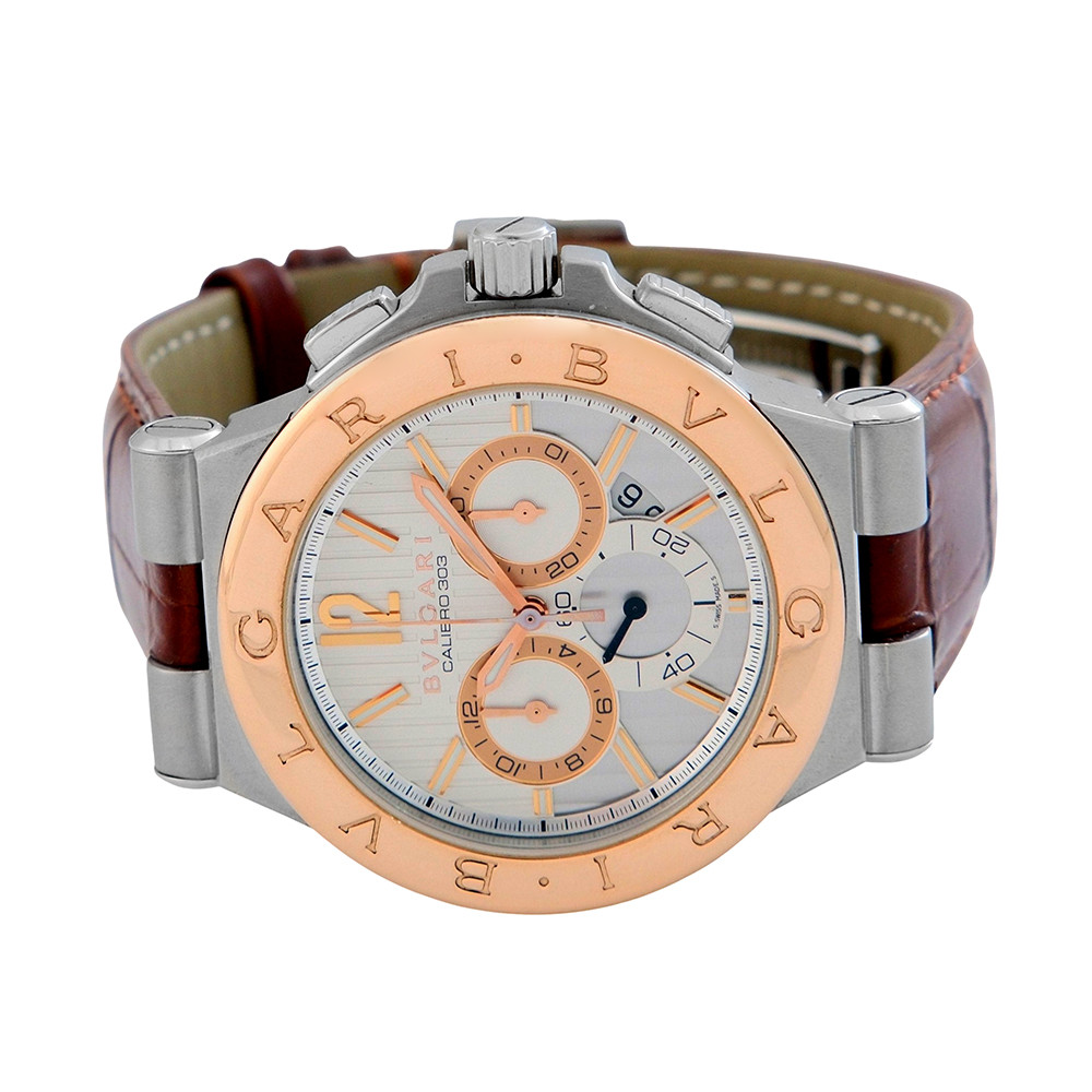 Bulgari Diagono 42 mm Ref.-DGP42SGCH (juego completo) - Imagen 6