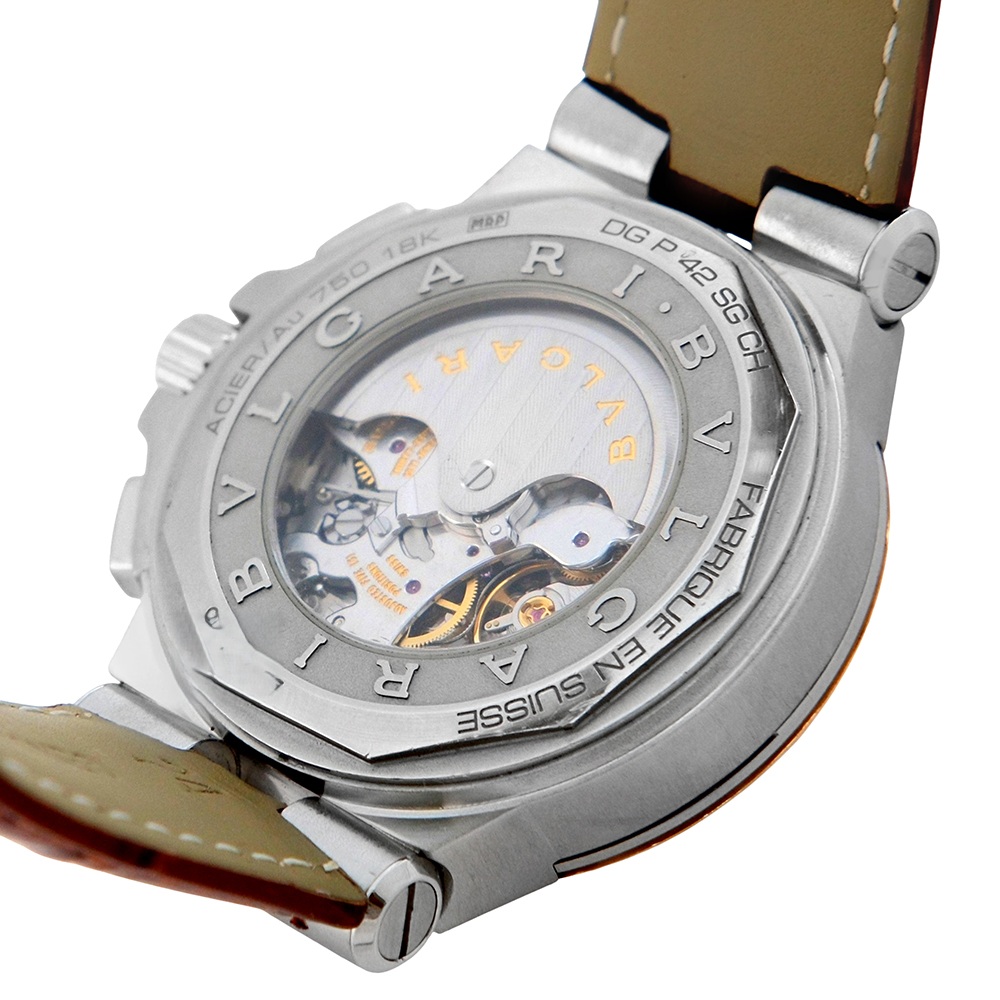 Bulgari Diagono 42 mm Ref.-DGP42SGCH (juego completo) - Imagen 4