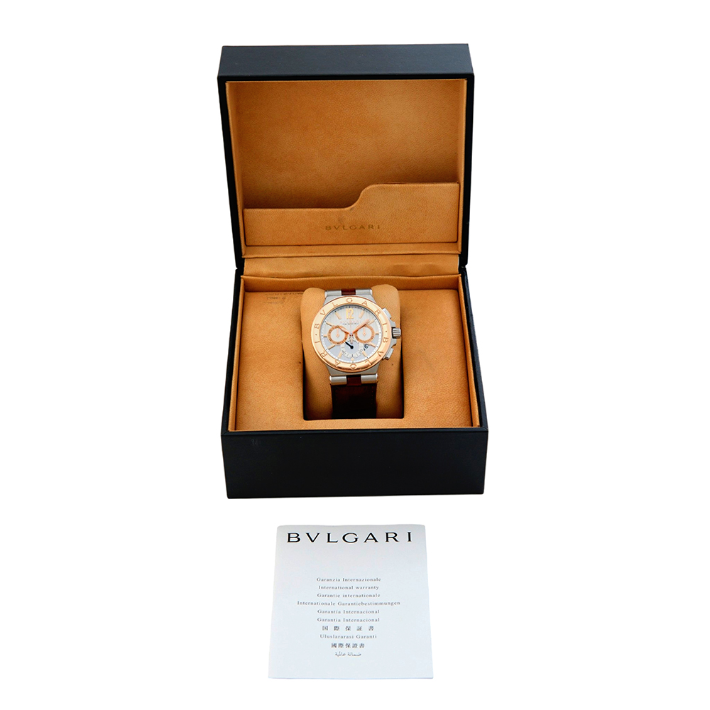Bulgari Diagono 42 mm Ref.-DGP42SGCH (juego completo) - Imagen 9
