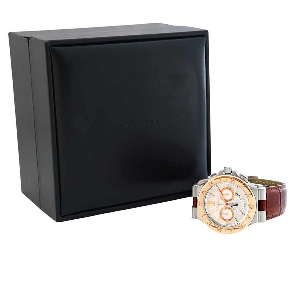 Bulgari Diagono 42 mm Ref.-DGP42SGCH (juego completo) - Imagen 8