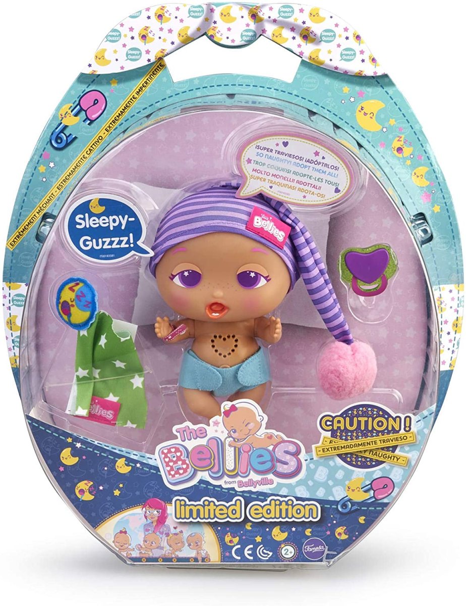 FAMOSA – The Bellies Sleepy Guzzz Edición Limitada Famosa 700015316 Muñeco Interactivo - Imagen 4
