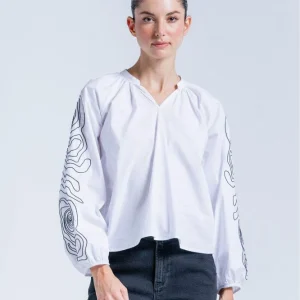 Blusa Acordonada Amplia ARKITECT