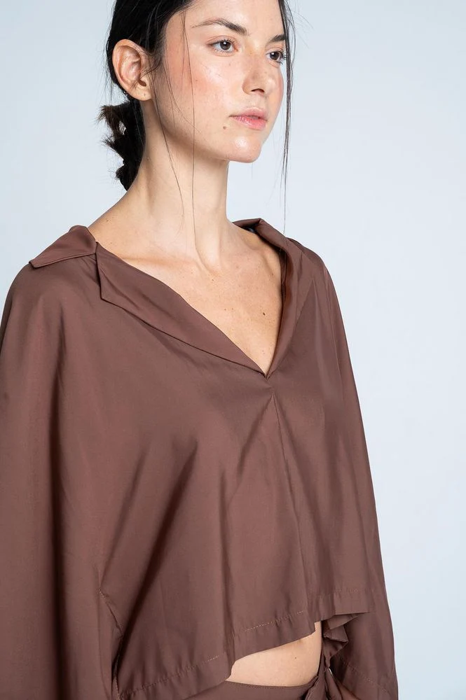 Blusa Manga Corta Marant Amplia ARKITECT MARIA ELENA VILLAMIL - Imagen 6